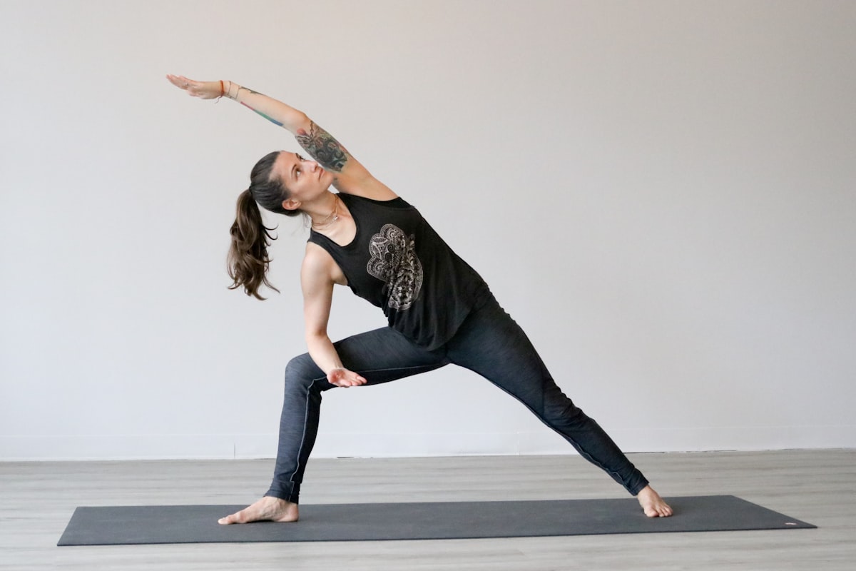 Beginner fitness and yoga program